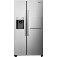 Hisense RS694N4BCE 91cm Frost Free American Fridge Freezer Stainless Steel E