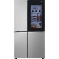 LG GSVV80PYLL InstaView 91cm Frost Free American Fridge Freezer Prime Silver E