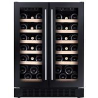 CDA CFWC624BL Free Standing Wine Cooler Fits 38 Bottles Black G