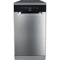 Whirlpool WF9E2B19XUK Dishwasher Slimline 45cm 9 Place Stainless Steel / Black