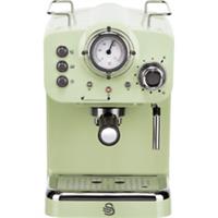 Swan SK22110GN Retro Espresso Coffee Machine 15 bar Green