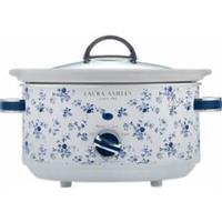 Laura Ashley VQSLWC3LLACR Slow Cooker 3.5 Litres China Blue