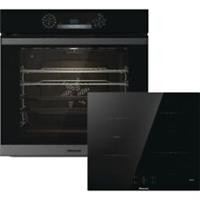 Hisense BI60651HIBUK Built In Single Ovens & Induction Hob Black A+ Rated