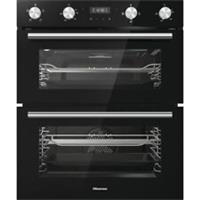 Hisense BID75211BGUK Built Under 60cm Electric Double Oven Black A/A