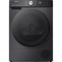 Hisense DH5S102BB 5S Series Heat Pump Tumble Dryer 10 Kg Black A+++ Rated