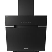 Hotpoint PHVS61FLTDPK Built In 60cm 4 Speeds Chimney Cooker Hood Black A Rated