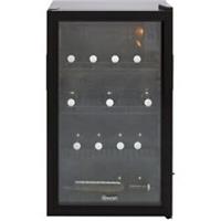 Swan SR12030BN Free Standing Wine Cooler Fits 20 Bottles Black E