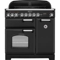 Rangemaster CDL90EIBL/C Classic Deluxe 90cm Electric Range Cooker 5 Burners A/A