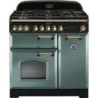 Rangemaster CDL90DFFMG/B Classic Deluxe 90cm Dual Fuel Range Cooker 5 Burners