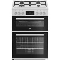Beko FDG6231CW Gas Cooker with Gas hob Hob 60cm Free Standing White A New