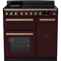 Rangemaster ESDL90EIPBOR/AB1 Estel Deluxe 90cm Electric Range Cooker 5 Burners