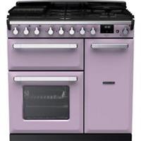 Rangemaster ESDL90DFPHTH/CM1 Estel Deluxe 90cm Dual Fuel Range Cooker 5 Burners