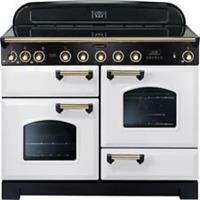 Rangemaster CDL110EIWH/B Classic Deluxe 109cm Electric Range Cooker 5 Burners