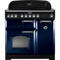 Rangemaster CDL90EIRB/C Classic Deluxe 90cm Electric Range Cooker 5 Burners A/A