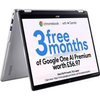 Acer 14 Chromebook 4 GB RAM 128GB Intel N ChromeOS - Silver