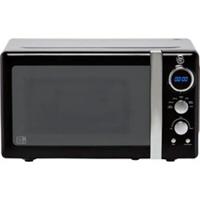 Swan SM22030LBN 800 Watt 20 Litres Free Standing Microwave Black