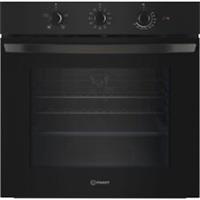 Indesit IO 233 B UK Click&Clean Built In 60cm Electric Single Oven Black A