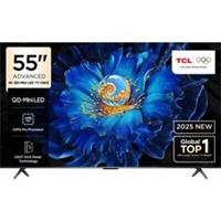 TCL 55C6KS-UK 55 Inch QLED 4K Ultra HD Smart TV Bluetooth WiFi