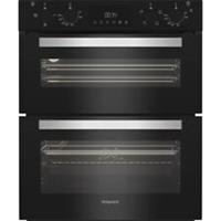 Hotpoint DUH 10D B Built Under 59cm Electric Double Oven Black A