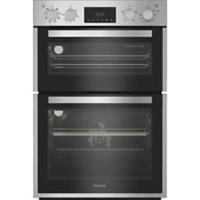Hotpoint DIH 82D IX Built In 59cm Electric Double Oven Stainless Steel A/A