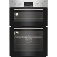 Indesit DII 10D IX Built In 59cm Electric Double Oven Stainless Steel A/A