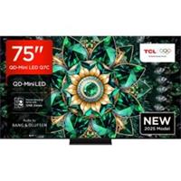 TCL 75Q7C-UK 75 Inch MiniLED 4K Ultra HD Smart TV Bluetooth WiFi