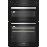 Hotpoint DIH 82G1A B Built In 59cm Electric Double Oven Black A/A