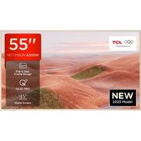 TCL 55A300W-UK 55 Inch QLED 4K Ultra HD Smart TV Bluetooth WiFi