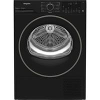 Hotpoint C HD 94M BBS UK Fabric Care Heat Pump Tumble Dryer 9 Kg Black A+++