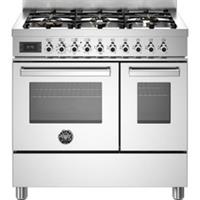 Bertazzoni PRO96L2EXT Professional Series 90cm Dual Fuel Range Cooker 6 Burners