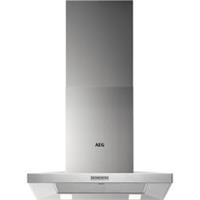 AEG DKB4650M Built In 60cm 3 Speeds Chimney Cooker Hood Stainless Steel B Rated