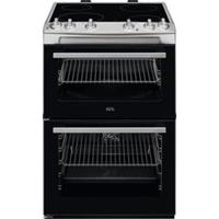AEG CCX6501ACM 60cm Free Standing Electric Cooker with Ceramic hob Hob