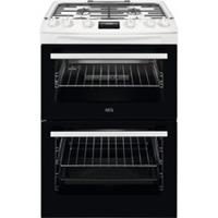 AEG CGX6130ACW Gas Cooker with Gas Hob 60cm Free Standing White A/A New
