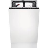 AEG FSB73427Z 7000 Glasscare Dishwasher Slimline 45cm 9 Place Black D