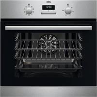 AEG BSX23101XM 6000 SurroundCook Built In 59cm Electric Single Oven Stainless