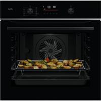 AEG TS6PB521AB 6000 SenseCook Built In 60cm Electric Single Oven Black A+
