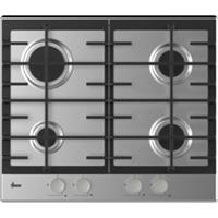 Hoover HHG6BRMX H-HOB 300 Built In 60cm 4 Burners Stainless Steel Gas Hob