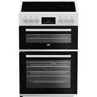Beko FTC6731W AeroPerfect 60cm Free Standing Electric Cooker with Ceramic Hob