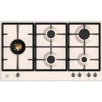 Bertazzoni P905LHERAX Heritage Series Built In 89cm 5 Burners Ivory / Chrome