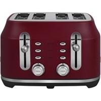 Rangemaster PCG RMCL4S304BU Classic 4 Slice Toaster Bordeaux