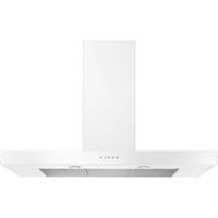 Rangemaster UHDF90WH/ Built In 90cm 3 Speeds Chimney Cooker Hood White B Rated