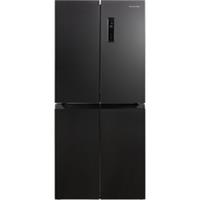 Russell Hobbs RH180A4FF802E1BS 80cm Frost Free American Fridge Freezer Black