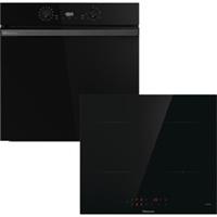 Hisense HIPK2PBN60IND Built In Single Ovens & Induction Hob Black A+ Rated