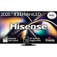 Hisense 55U8QTUK 55 Inch MiniLED 4K Ultra HD Smart TV Bluetooth WiFi