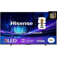 Hisense 100E78QTUK PRO 100 Inch LED 4K Ultra HD Smart TV Bluetooth WiFi