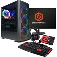 CyberPowerPC AMD Ryzen 5 Gaming PC 21.45 Inches Desktop 1TB 16 GB RAM Black