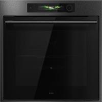 ASKO OTP66BSH Craft Pyrolytic Built In 60cm Electric Single Oven Black Steel