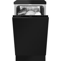 CDA SCD4509 Dishwasher Slimline 45cm 9 Place Black E