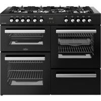 Belling 444411805 Cookcentre 110DF 110cm Dual Fuel Range Cooker 7 Burners Black