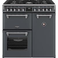 Stoves 444411849 Richmond 90cm Dual Fuel Range Cooker 5 Burners Anthracite